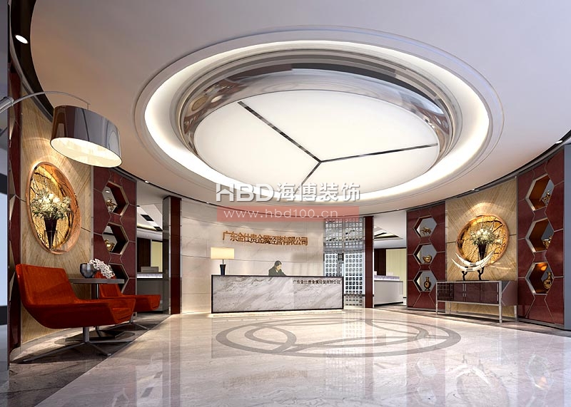 西塔辦公室裝修 金仕貴金屬前臺設(shè)計(jì) 西塔辦公室裝修 金仕貴金屬前臺設(shè)計(jì)