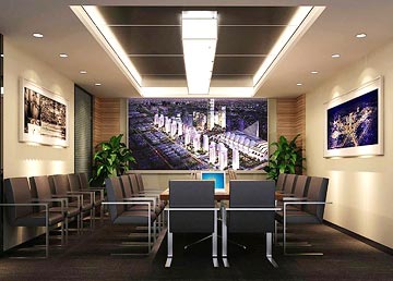 凡拓?cái)?shù)碼科技公司會(huì)議室裝修