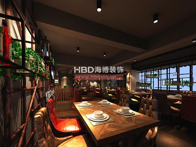 一道光麻辣頌主題餐廳二樓大廳設計.jpg 一道光麻辣頌主題餐廳二樓大廳設計.jpg