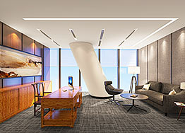 珠江新城東塔辦公室裝修使用玻璃貼膜有什么好處？