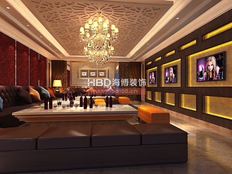 KTV包廂設(shè)計(jì)裝修 10號(hào)房