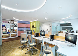 簽約廣州珠控高格調(diào)大廈辦公室裝修設(shè)計項目