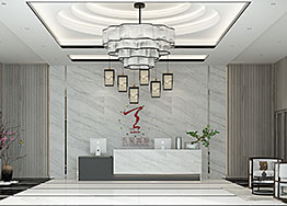 中式風(fēng)格辦公室設(shè)計(jì)裝修案例鑒賞 天璽國(guó)際