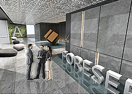 廣州辦公室裝修貼墻紙會有哪些效果如何？